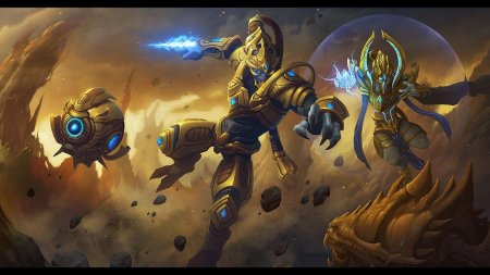 Старкрафт Протоссы тамплиеры