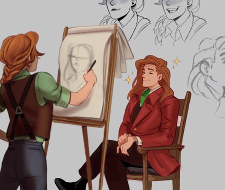 Stardew Valley Эллиот арт