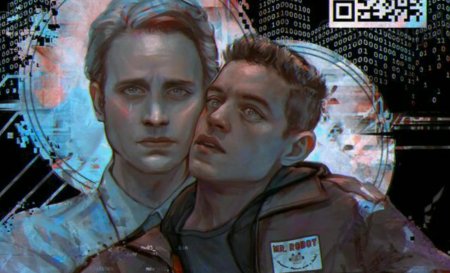 Мистер робот Эллиот и Тайрелл