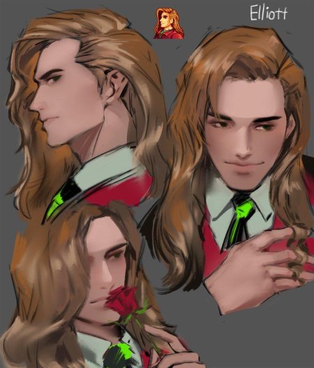 Эллиот Stardew Valley