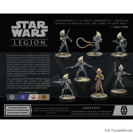 Star Wars Legion: Pyke Syndicate foot Soldiers
