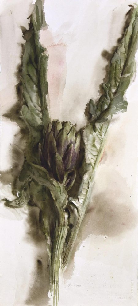 Венди Артин акварель