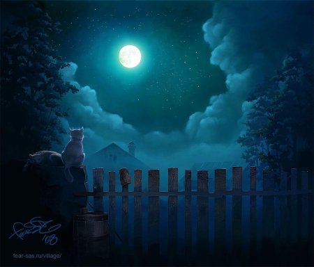 Лунная ночь