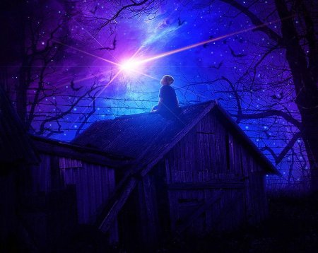 Звезды над домом