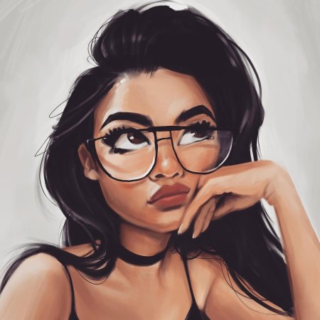 Красивые девушки в очках