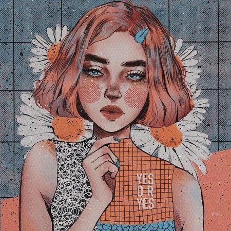 Девушки в стиле арт