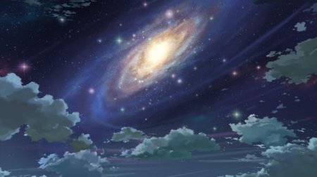 Аниме космос