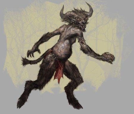 Чёрт арт Славянская мифология