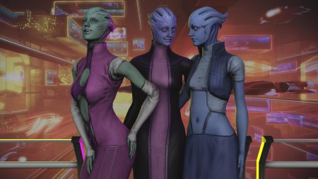 Mass Effect Азари