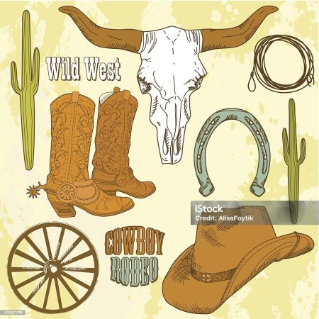 Дикий Запад Saloon вектор