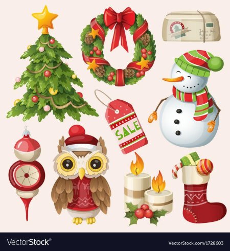 Символы нового года предметы