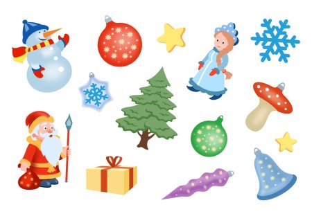 Новогодние атрибуты