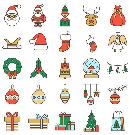 Новогодние атрибуты