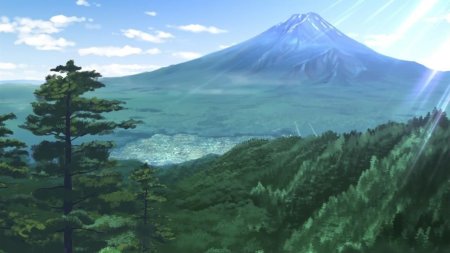 Аниме природа