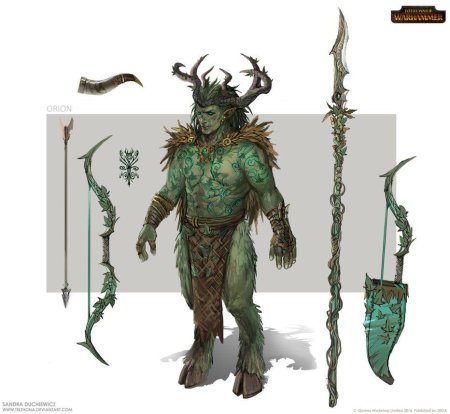 Лесные эльфы вархаммер Орион