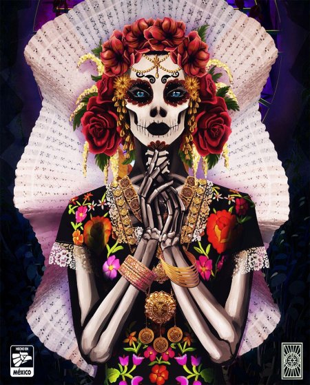 Калавера Мексика