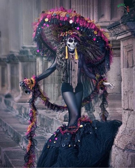 Санта Муэрте Мексика карнавал