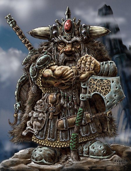 Гном инженер вархаммер фэнтези