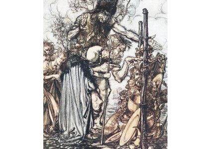 Артур Рэкхем кольцо Нибелунгов