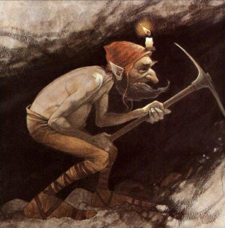 Кобальт Гном злой подземный