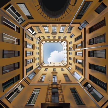 Рубинштейна 27 двор колодец