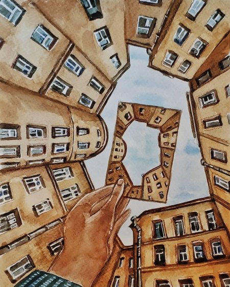 Двор колодец