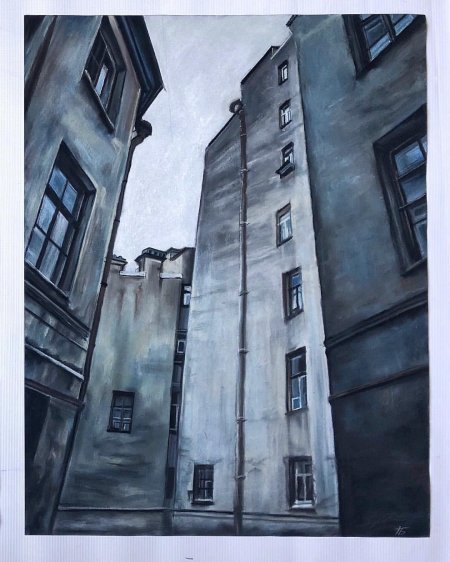 Двор колодец СПБ