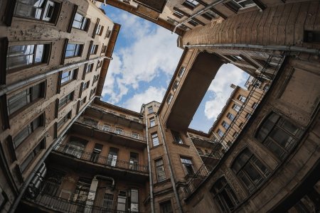 Двор-колодец Санкт-Петербург Петроградка