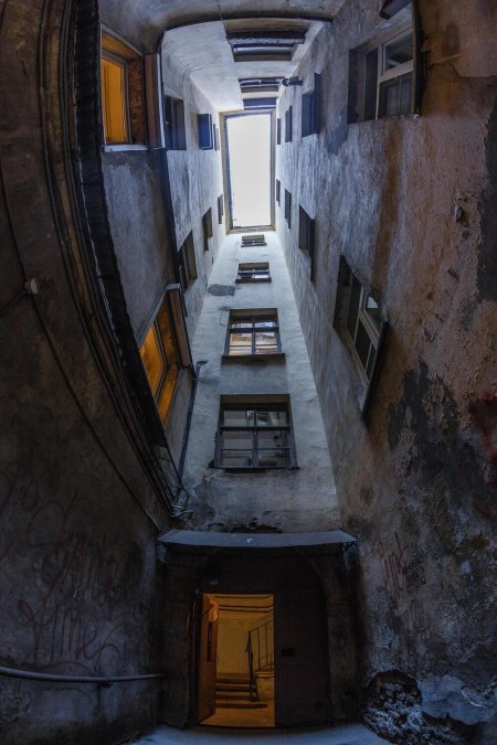 Двор-колодец Санкт-Петербург Васильевский остров