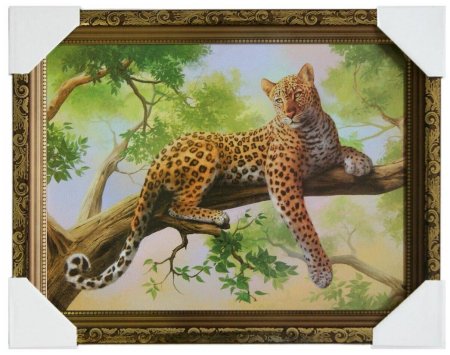 Леопард картина