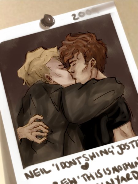 Нил Джостен и Эндрю Миньярд арты