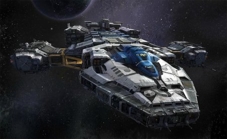 Дредноут корабль космический Star Citizen