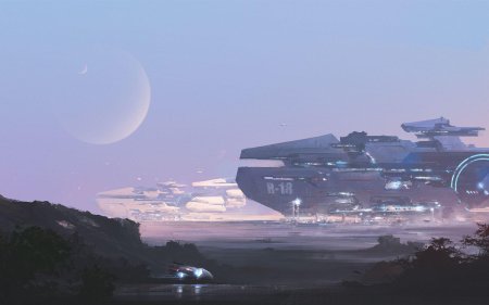 Космопорт Sci Fi