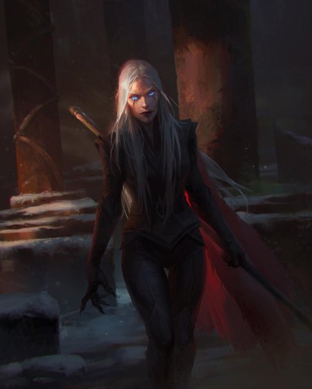 Девушка во тьме