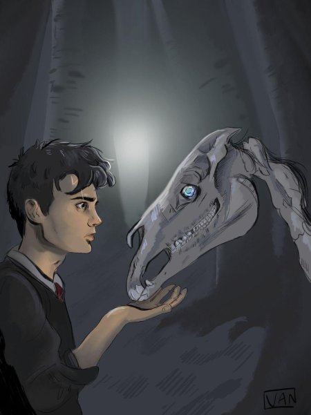 Фестрал из Гарри Поттера