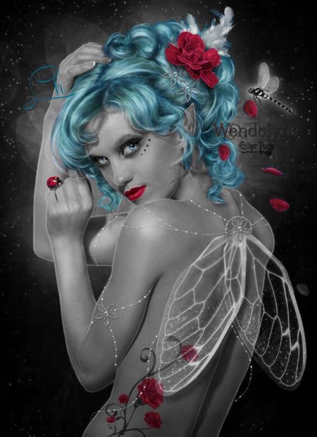 3д арт девушки красивые картинки