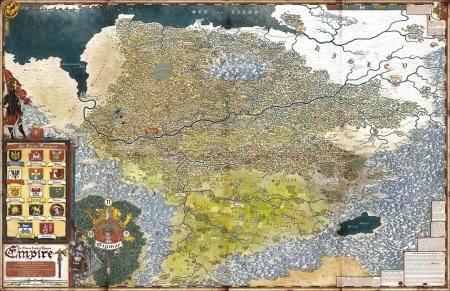 Карта империи вархаммер