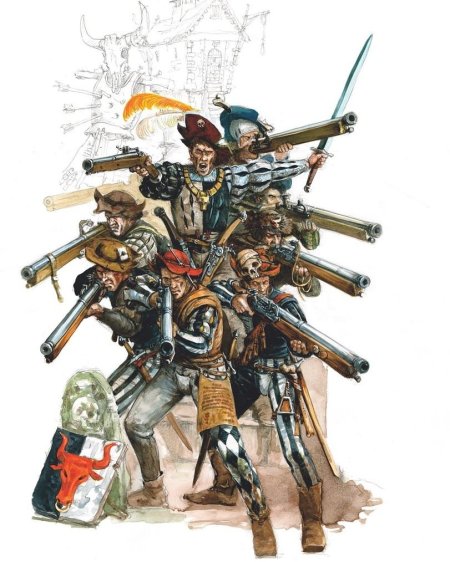 Имперская пехота вархаммер фэнтези