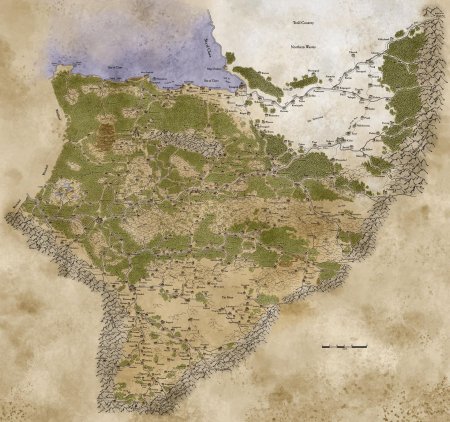 Карта империи вархаммер фэнтези