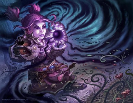 World of Warcraft варлок Гном
