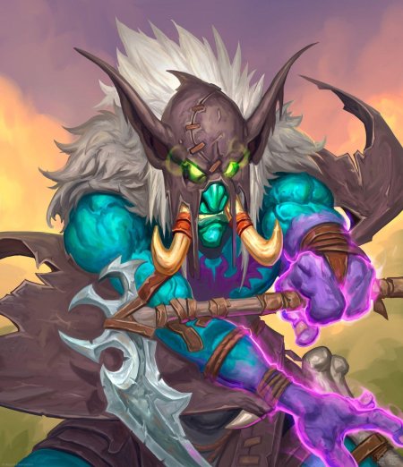 Чернокнижник варкрафт арт