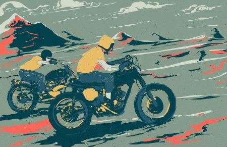 Мотоцикл арт