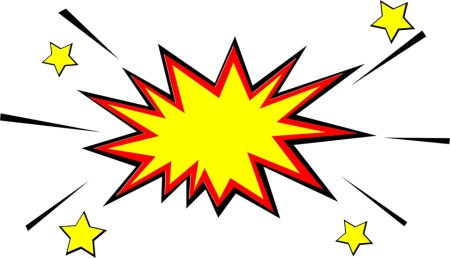 Мультяшный взрыв