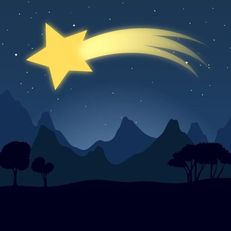 Падающая звезда