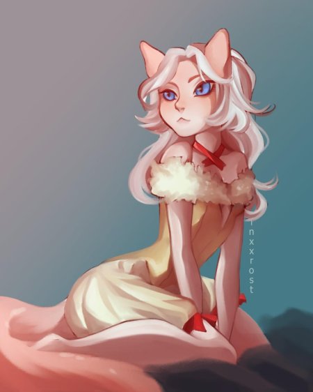 Кошка в виде человека