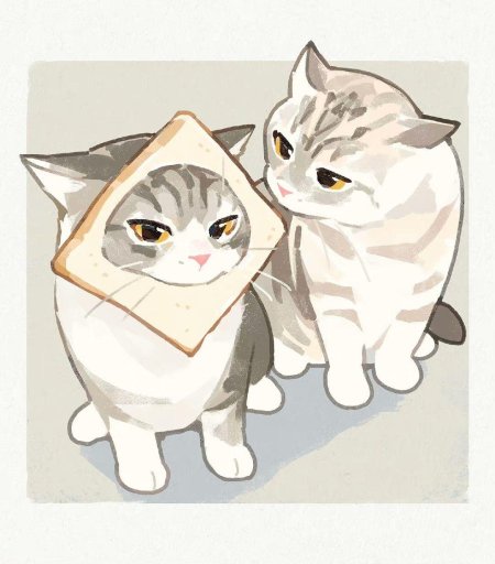 3 Котика арт