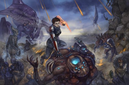 Mass Effect жнецы арт