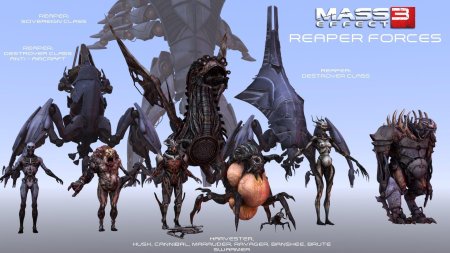 Жнецы Mass Effect