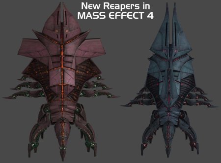 Mass Effect корабли жнецов