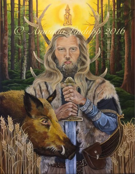 Фрейр Бог Скандинавский